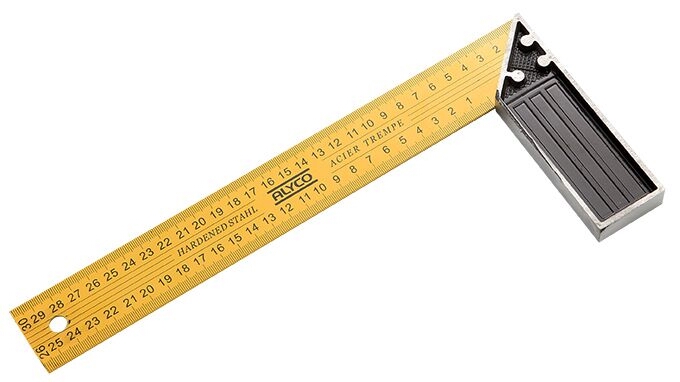 <div>ESCUADRA MARCACION  300MM METALICA ALYCO</div>