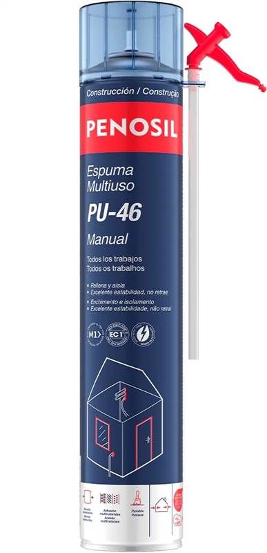 <div>ESPUMA POLIURETANO 750ML PU-46 PENOSIL</div>