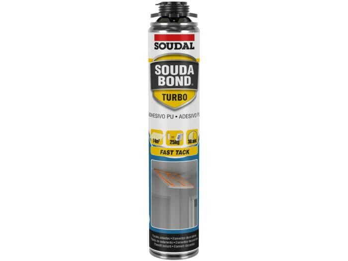 <div>ESPUMA POLIURETANO 750ML SOUDABOND TURBO GUN ADHES</div>