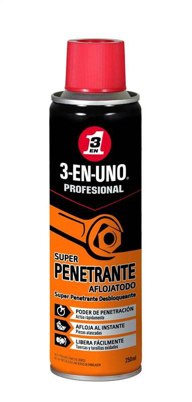 <div>SPRAY SUPER PENETRANTE AFLOJALOTODO 3-EN-UNO 250ML</div>