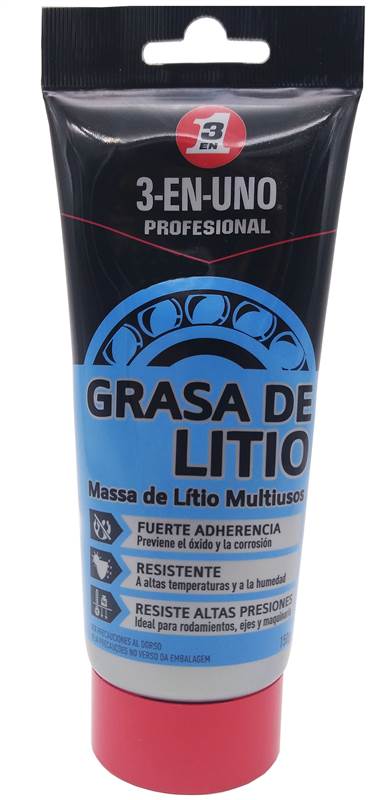 <div>GRASA LITIO 3-EN-UNO PROFESIONAL TUBO 150GR</div>