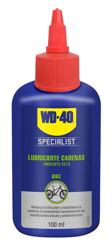 <div>SPRAY BIKE LUBRICANTE CADENA A.SECO WD-40 100ML</div>