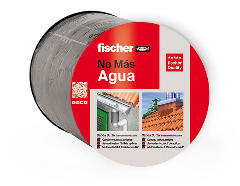 <div>CINTA BUTILICA GRIS FISCHER 100MM X 10M</div>
