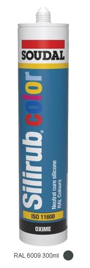 <div>SILICONA NEUTRA RAL6009 VERDE SILIRUB COLOR</div>