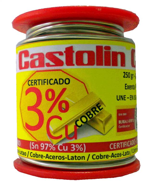 <div>ESTAÑO COBRE CASTOLIN 250G 2MM</div>