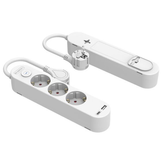 <div>BASE 3 T/T C/CABLE 1,5 MTS PROTEK PLUS USB+INTERR.</div>