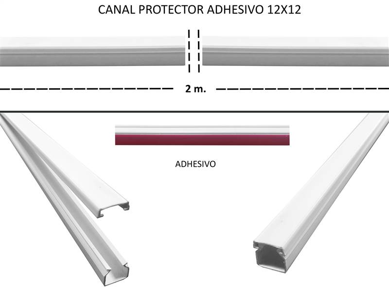 <div>CANAL PROTECTOR ADHESIVO 12X12 (25U) **</div>